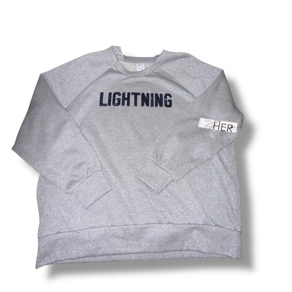 NWT G-III 4HER by Carl Banks - Tampa Bay "LIGHTNING" Stadium Only Sweater XXL - Picture 10 of 16